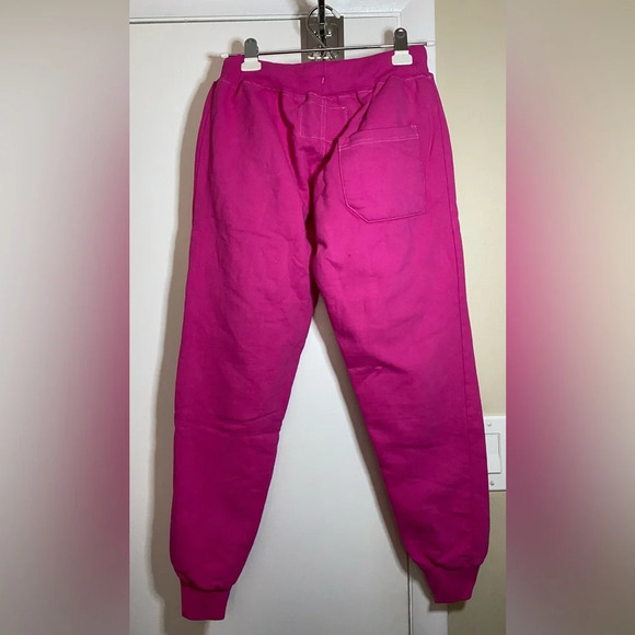 NWT La Detresse Revolve Pink Cookies Panic Pink Sweatpants Extra Small XS - Picture 4 of 8
